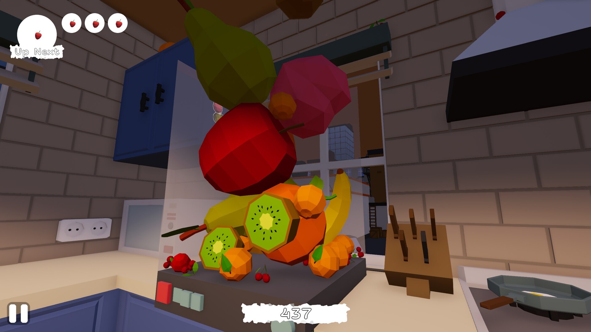 #3. 3D Watermelon Game (Steam) Podle: Lunega
