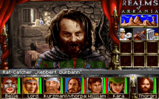 Screenshot z Realms of Arkania 3 - Shadows over Riva Classic