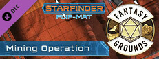 Fantasy Grounds - Starfinder RPG - Starfinder Flip-Mat - Mining Operation Small Capsule Image