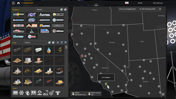 American Truck Simulator.