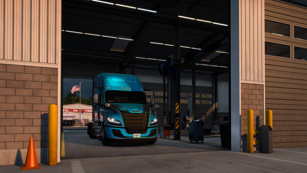 American Truck Simulator.
