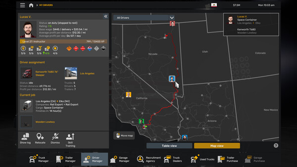 American Truck Simulator.