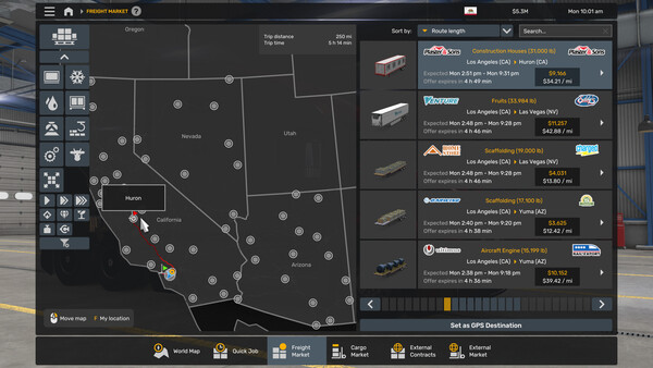 American Truck Simulator.