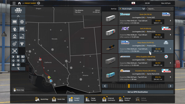 Screenshot z American Truck Simulator