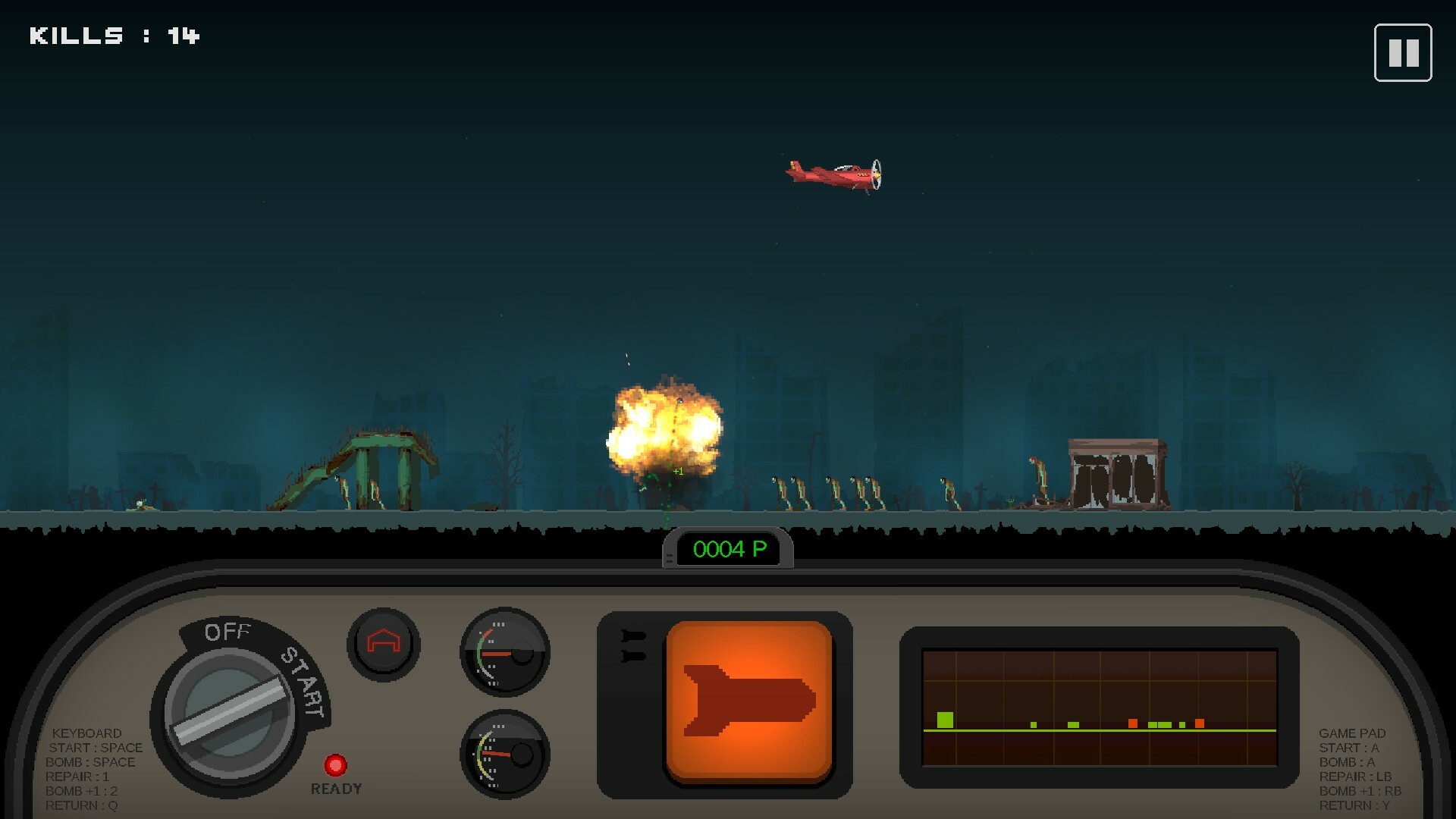 #4. DANGER ZONE BOMBER (Steam) 由: SINABRO SOFT