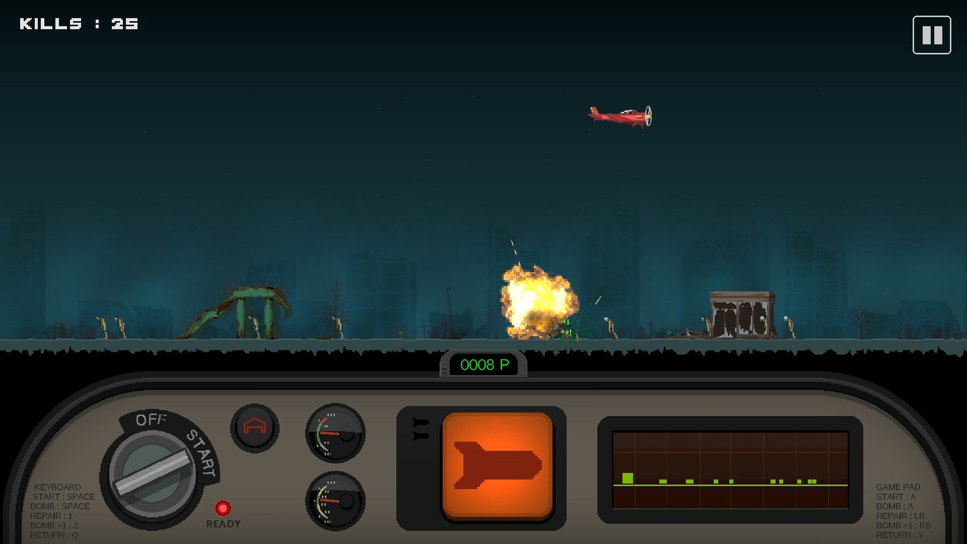 #9. DANGER ZONE BOMBER (Steam) 由: SINABRO SOFT