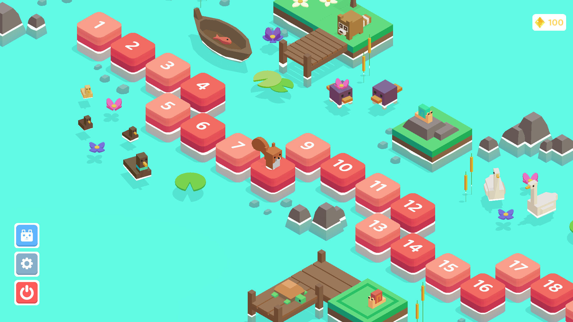 #5. Genius Moves! (Steam) Podle: Latte Games JSC