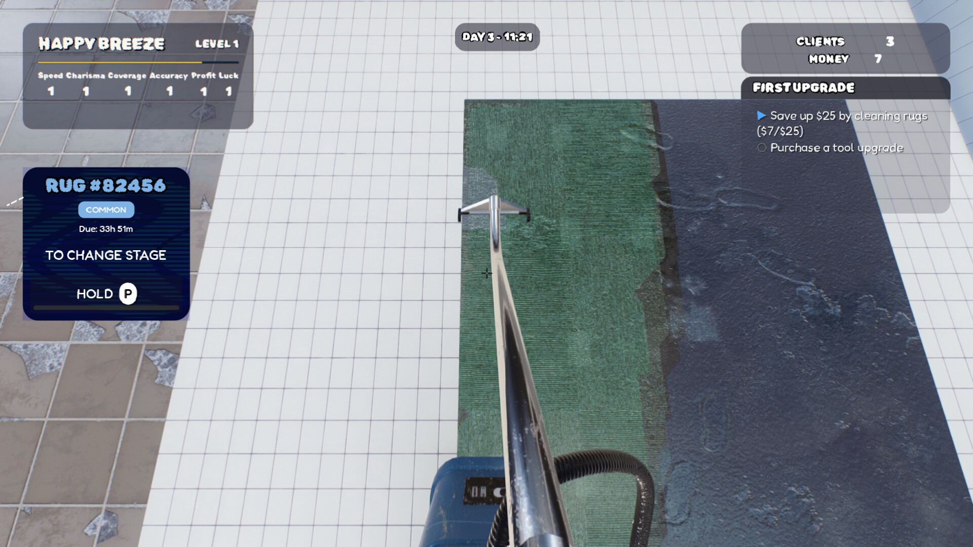 Rug Cleaning Simulator screenshot #1