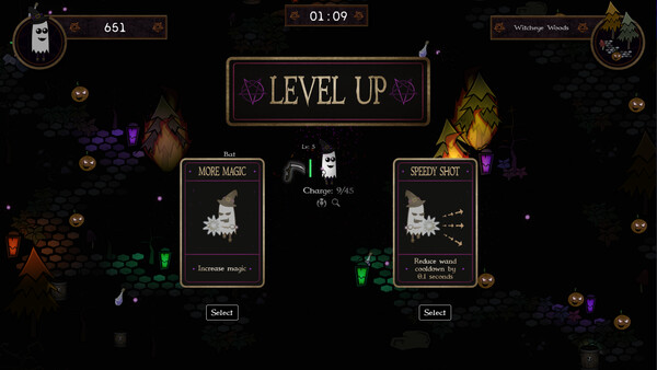 WitchGhost game for Linux 1