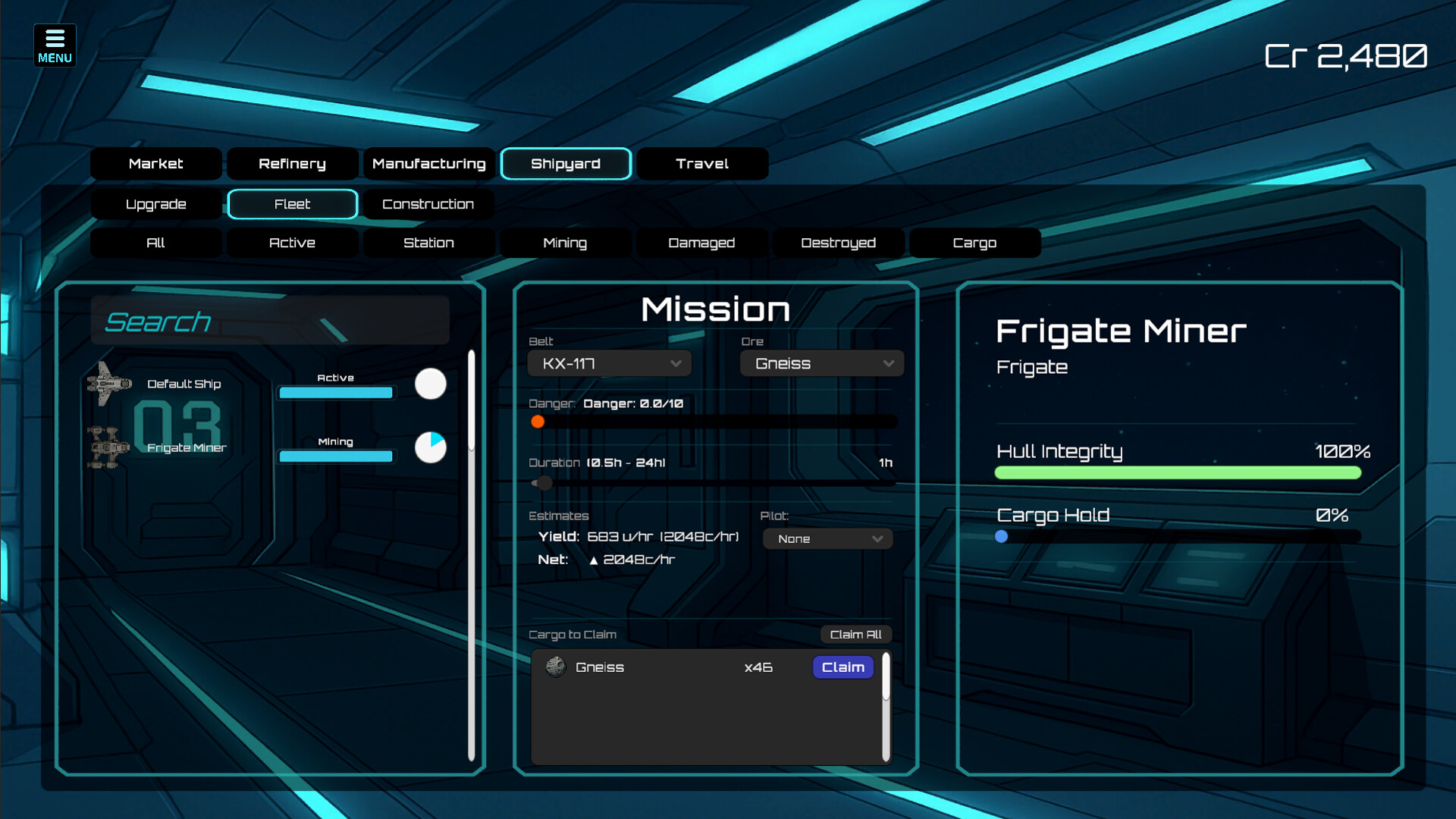 AsteroidMiner (Working Title) screenshot #10