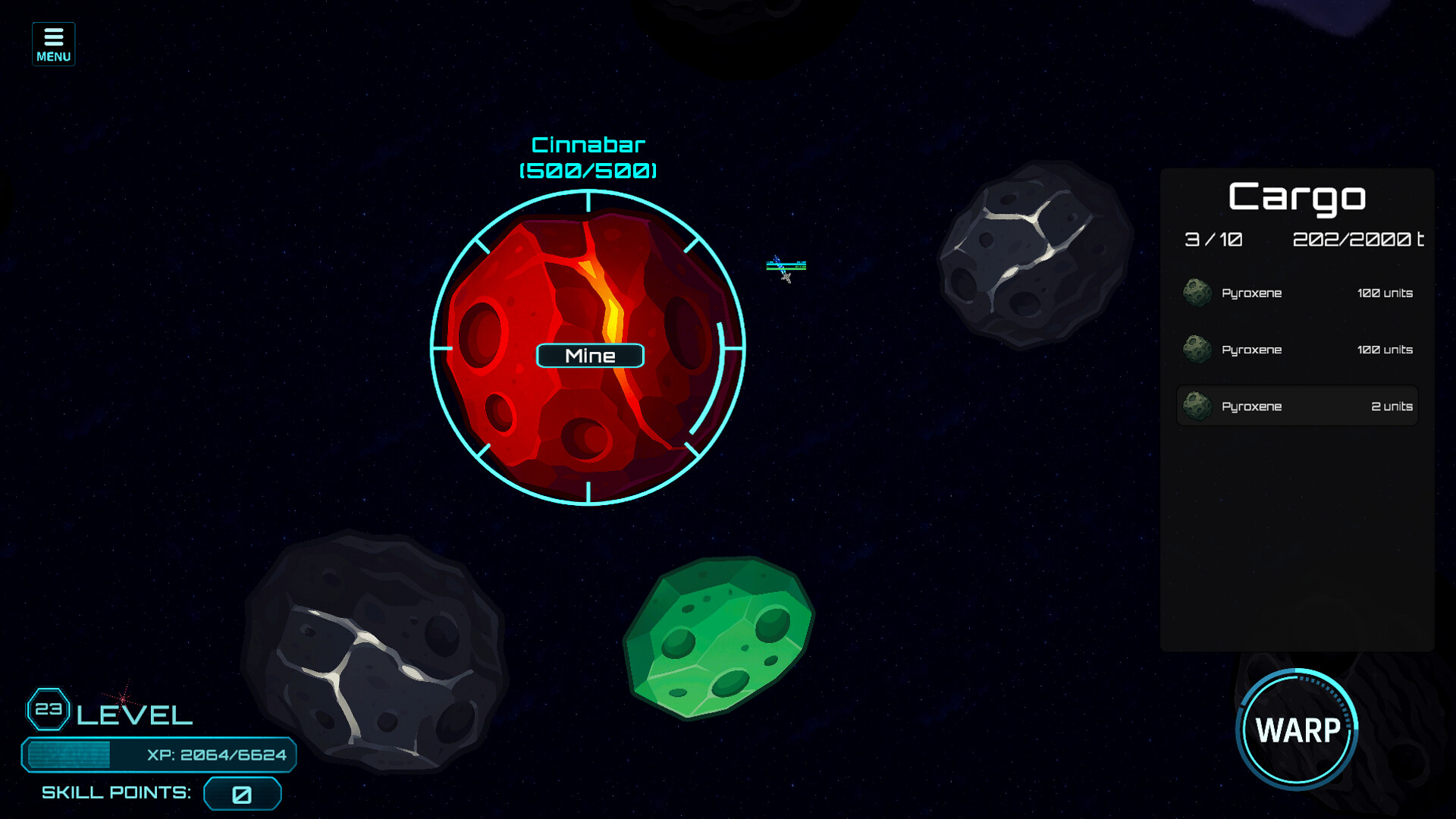 AsteroidMiner (Working Title) screenshot #3