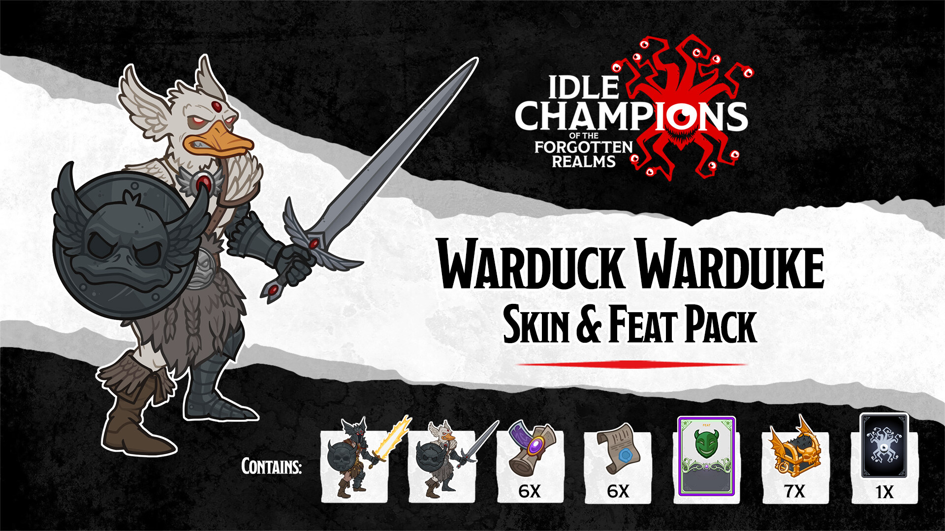 Idle Champions: Warduck Warduke Skin & Feat Pack Featured Screenshot #1