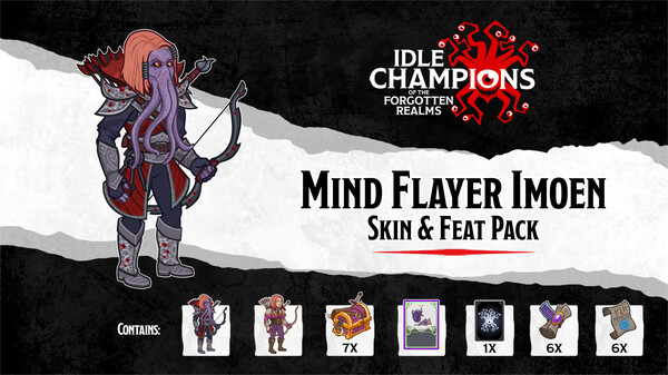 Idle Champions - Mind Flayer Imoen Skin & Feat Pack