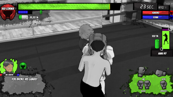 Screenshot z GymFistprint