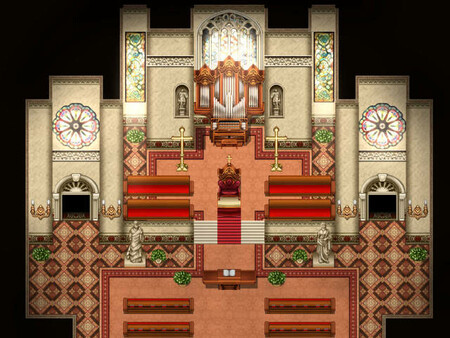 RPG Maker MV - KR Holy Saints Cathedral Tileset