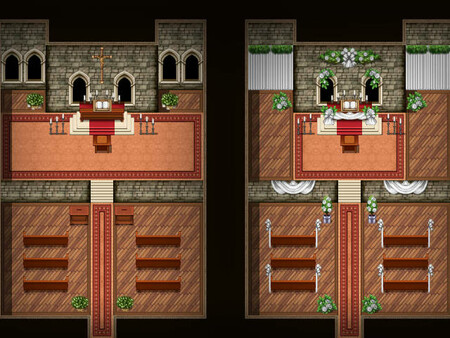 RPG Maker MV - KR Holy Saints Cathedral Tileset