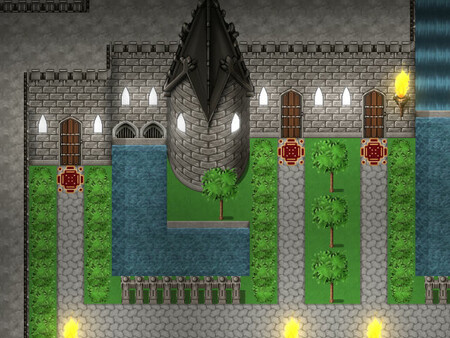 RPG Maker MV - KR Royal Fortress Tileset