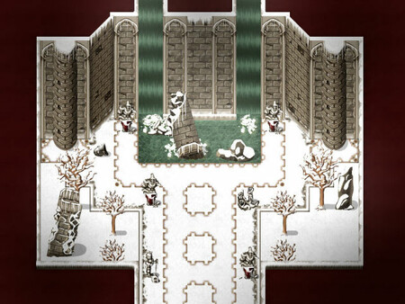RPG Maker MZ - KR Snow Castle Tileset