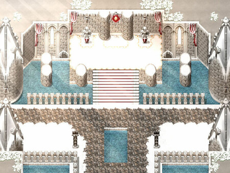 RPG Maker MZ - KR Snow Castle Tileset