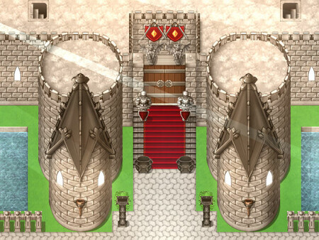 RPG Maker MZ - KR Royal Fortress Tileset screenshot 8
