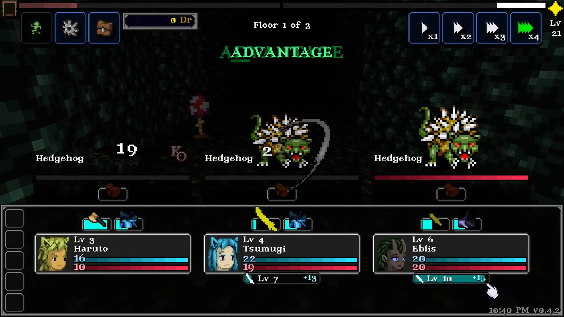 #4. Legends of Dragaea: Idle Dungeons (Steam) By: GIGATANK 3000