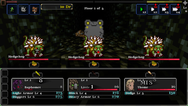 Legends of Dragaea: Idle Dungeons screenshot 1