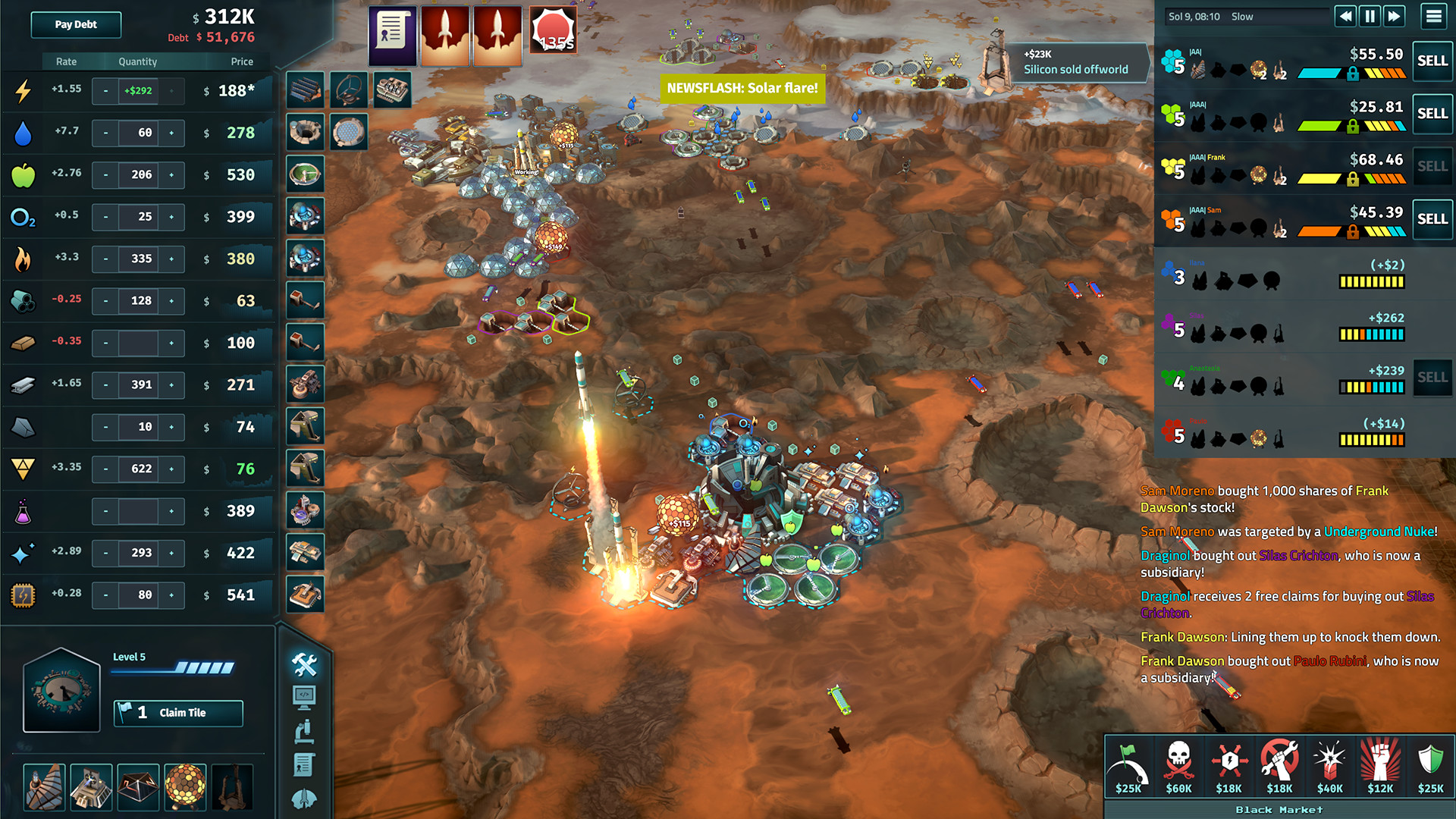 screenshot of Offworld Trading Company 1