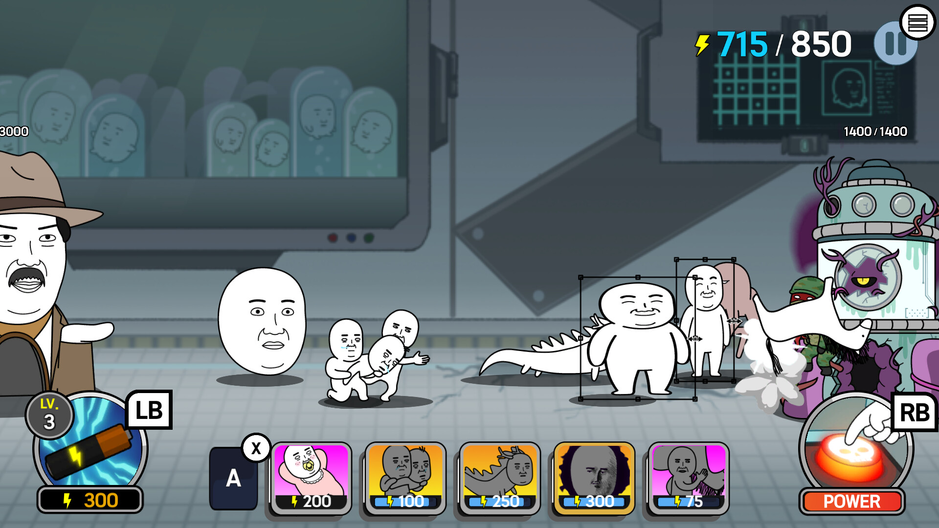 The ZVENGERS -INFINITY DEFENSE- screenshot #2