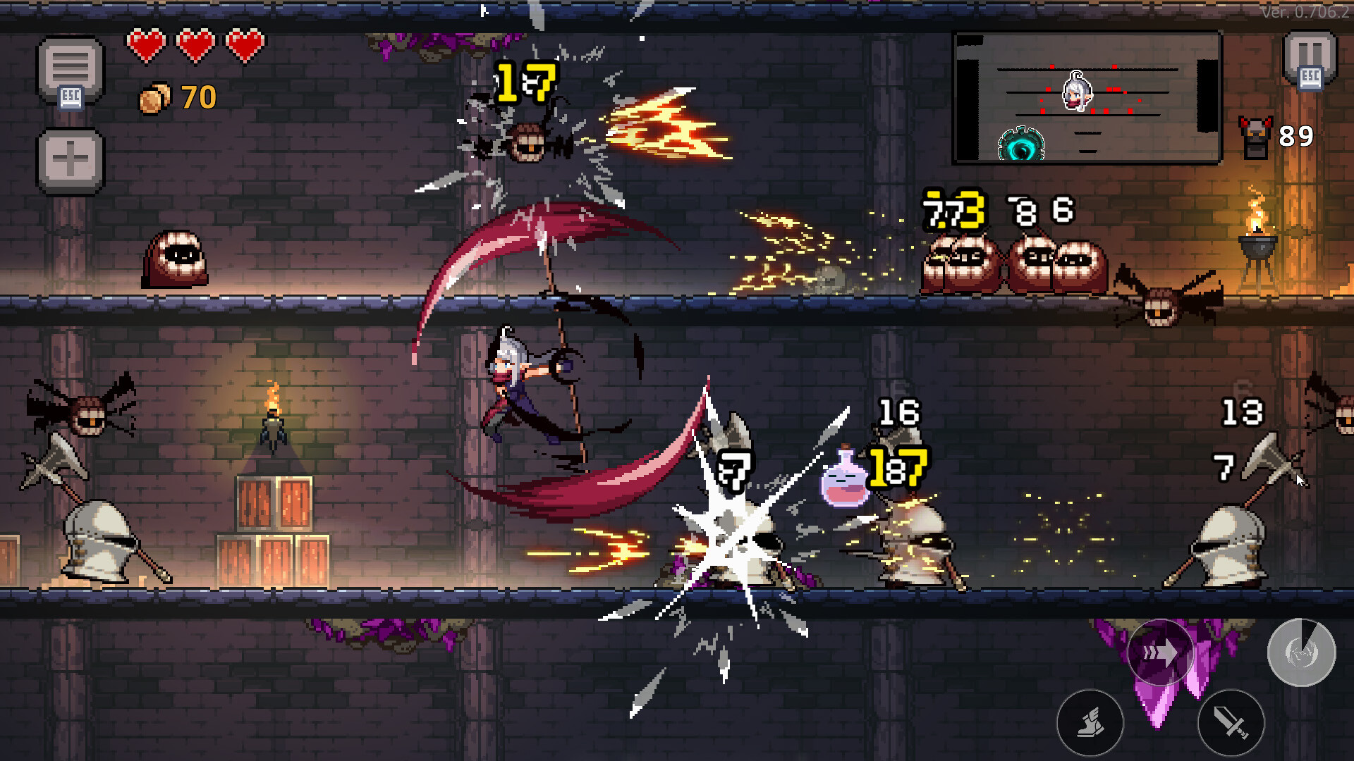 DUNGEON SLASHER screenshot #2