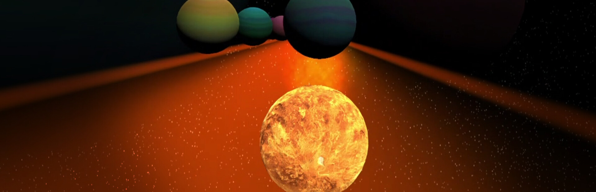 Cosmic Rollers: Orbital Odyssey