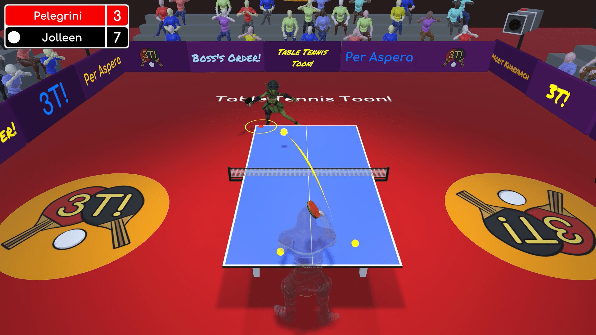 Table Tennis Toon! screenshot #4