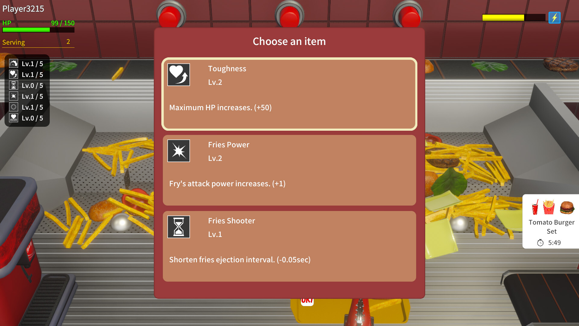 Скриншот French Fries Pusher Friends — кадр 4