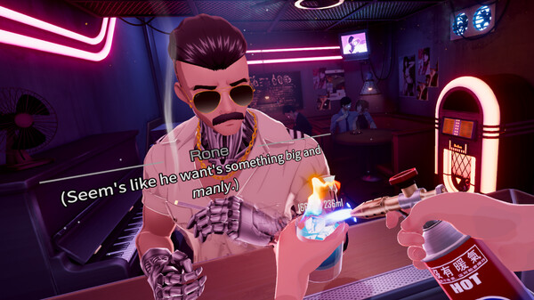 PROJECT MIX: VR Cyberpunk Bartending Demo