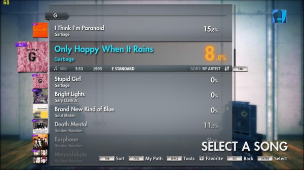 Rocksmith® 2014 – Garbage - “Only Happy When It Rains”