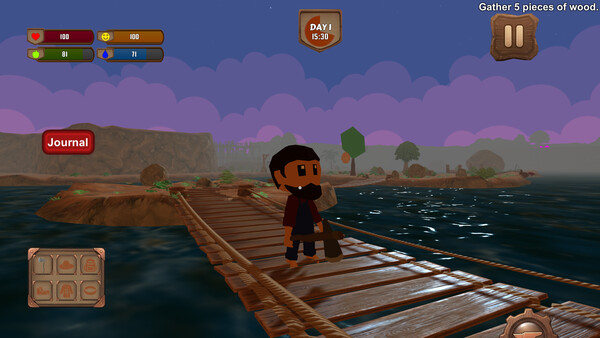 Screenshot of Call of Farming : Together gameplay showing in-action mechanics