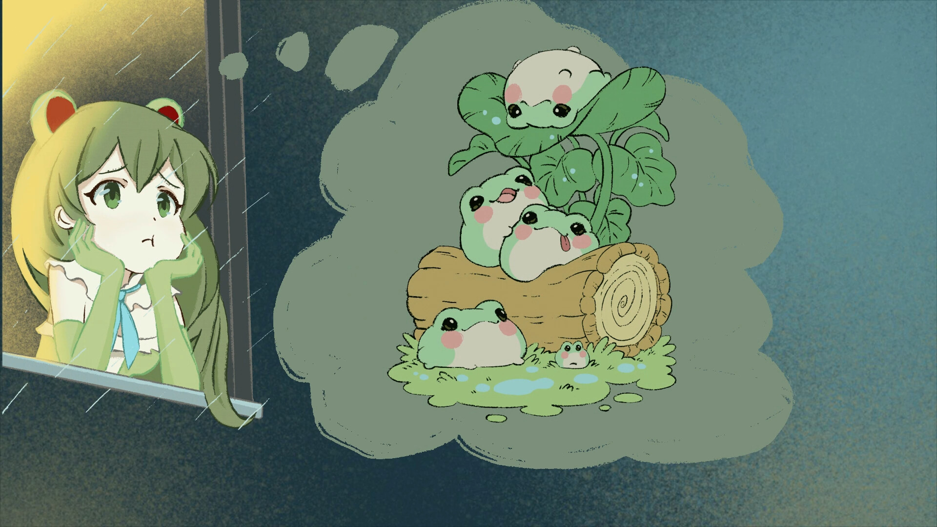 #1. What if your girl was a frog 2 (Steam) 由: Hunny Bunny Studio