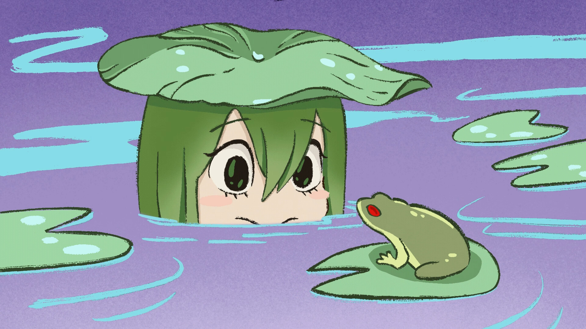 #2. What if your girl was a frog 2 (Steam) 由: Hunny Bunny Studio