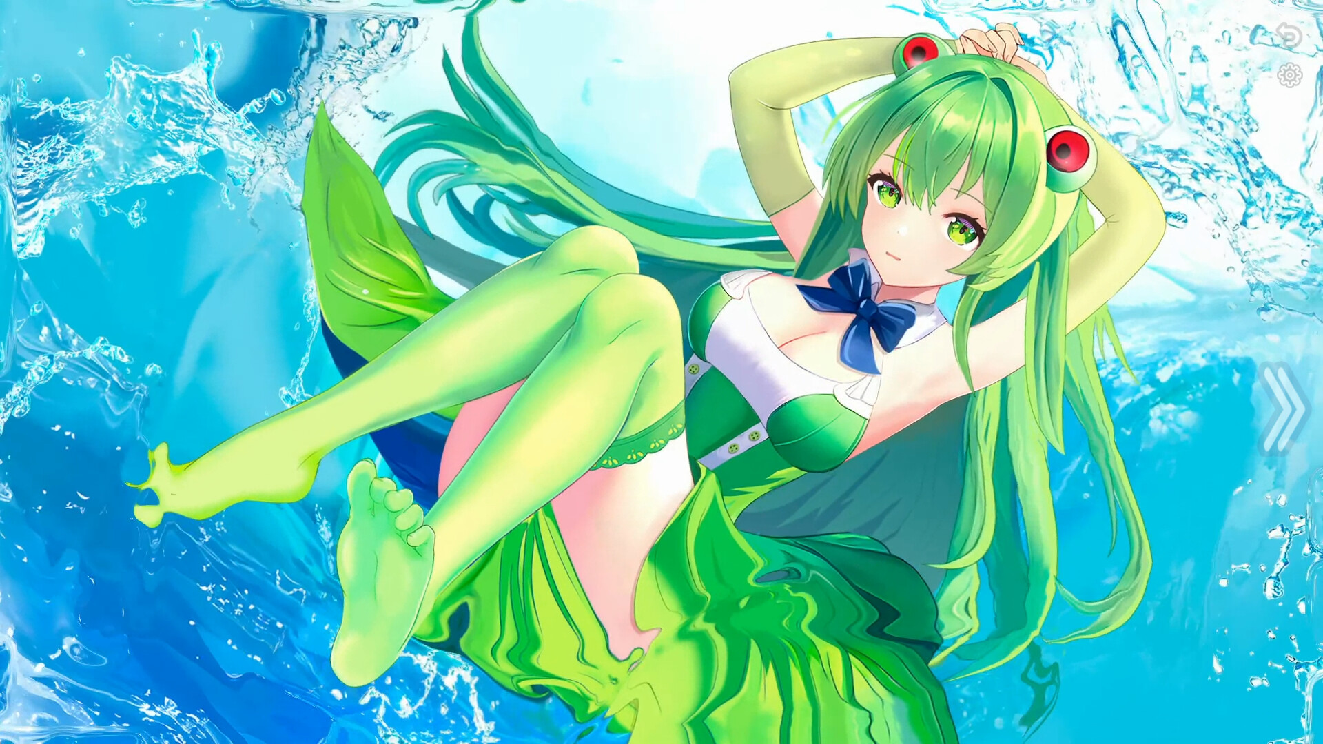 #4. What if your girl was a frog 2 (Steam) 由: Hunny Bunny Studio