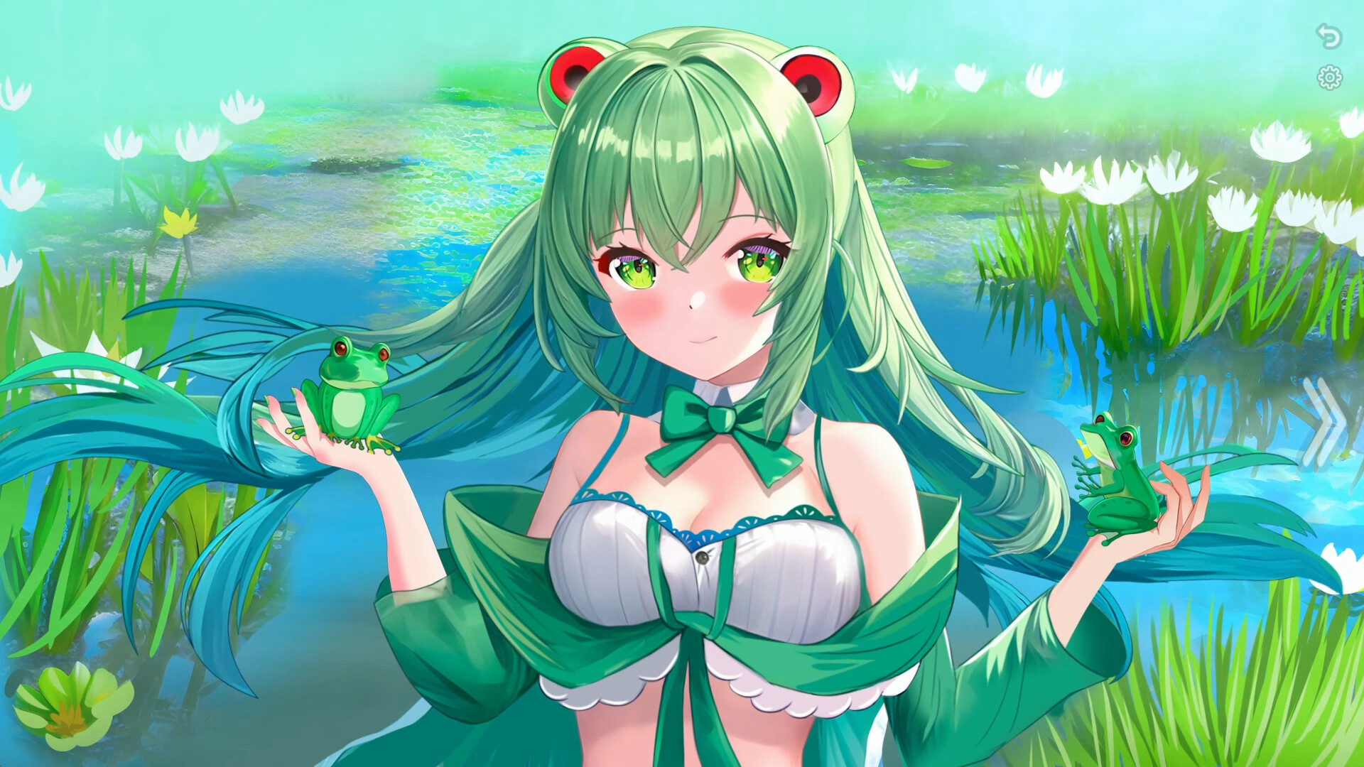 #3. What if your girl was a frog 2 (Steam) 由: Hunny Bunny Studio