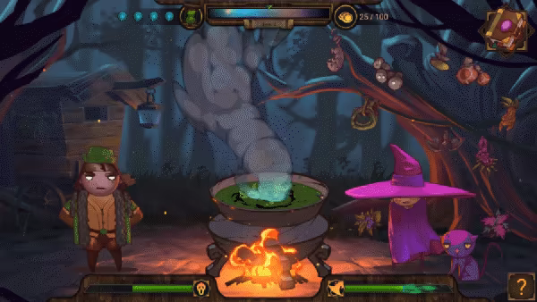 The Witch's Cauldron Prologue video 1