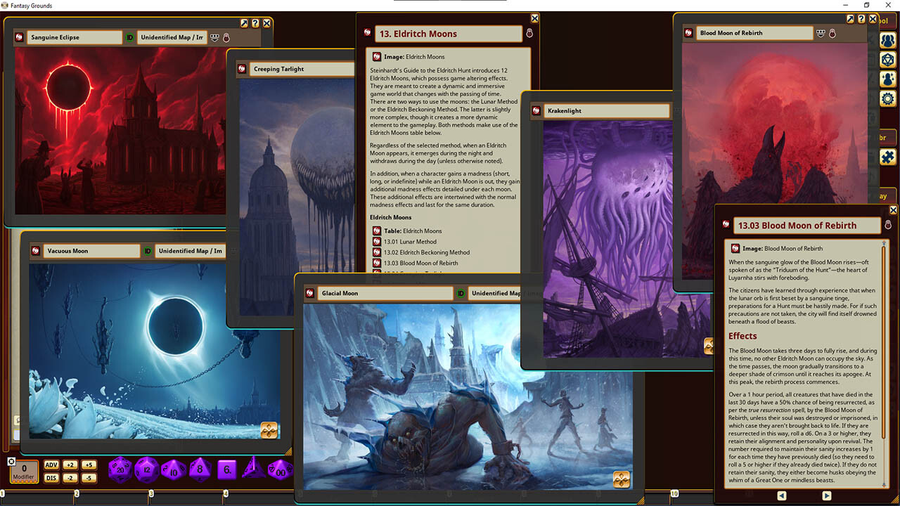 Fantasy Grounds - Steinhardt's Guide to the Eldritch Hunt Featured Screenshot #1