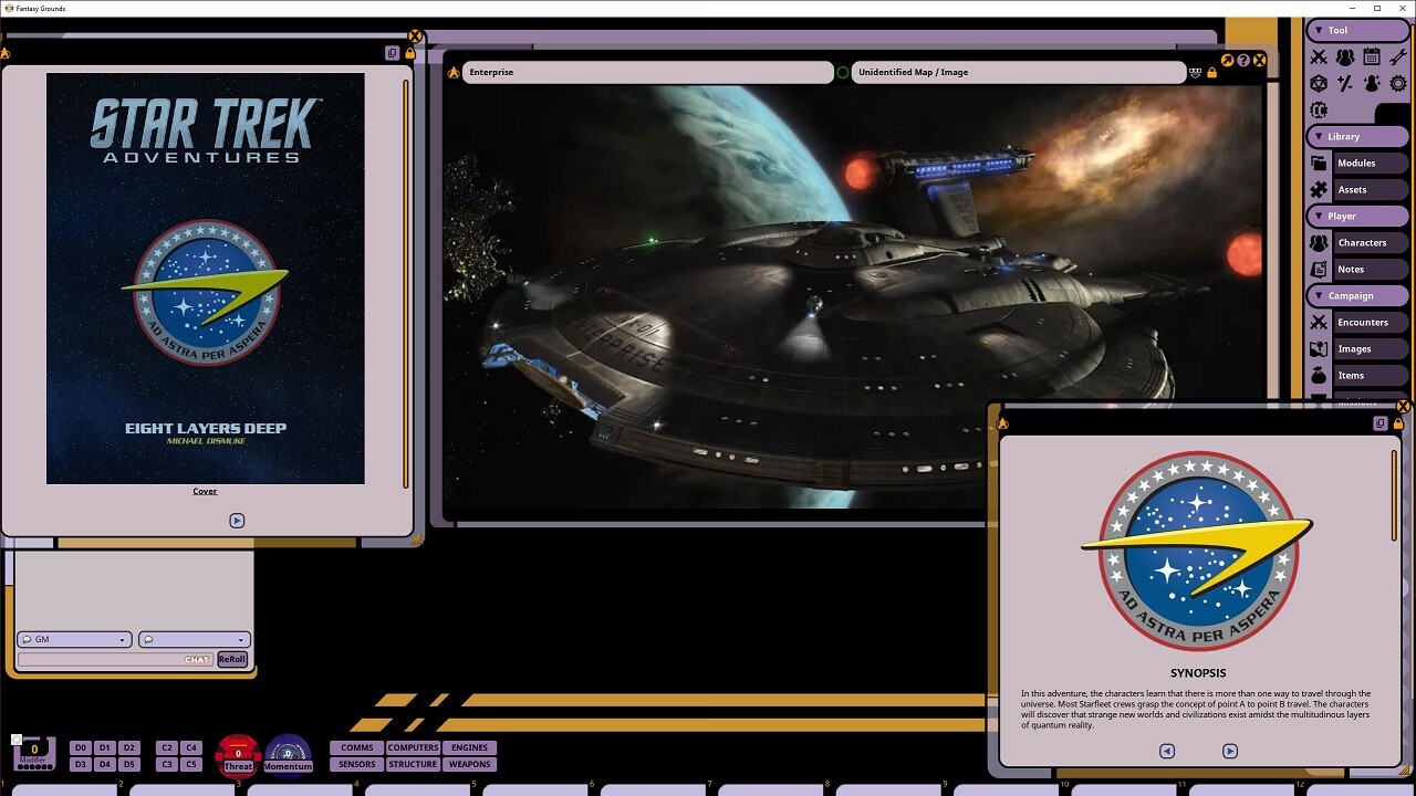 Fantasy Grounds - Star Trek Adventures: Eight Layers Deep