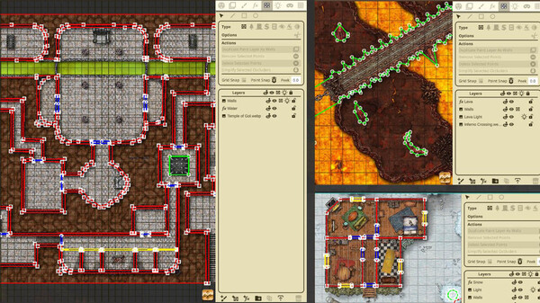Fantasy Grounds - Map Collection - Fire & Ice