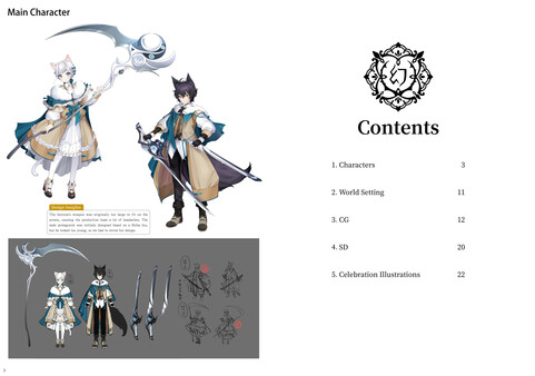 《倒轉方舟 Project: AHNO's Ark》美術集