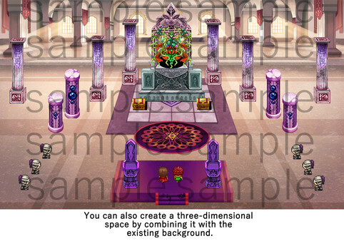 RPG Maker MZ - NATHUHARUCA Throne Tilesets