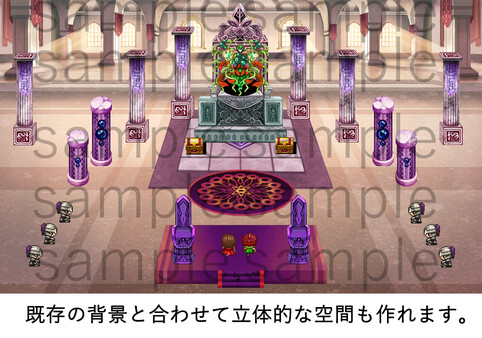 RPG Maker MV - NATHUHARUCA Throne Tilesets