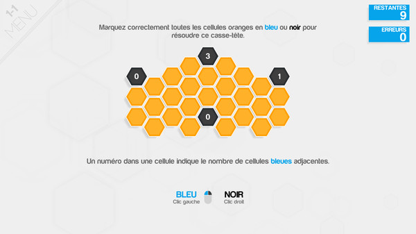 Capture d'écran 1 de Hexcells Plus