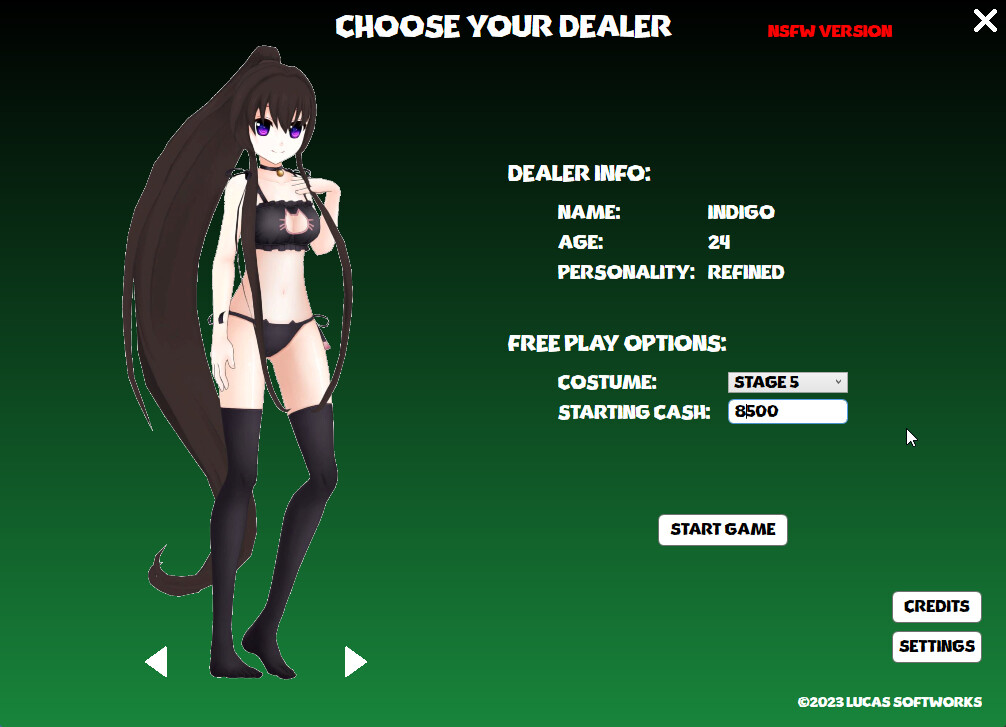 Sexy Blackjack screenshot #2