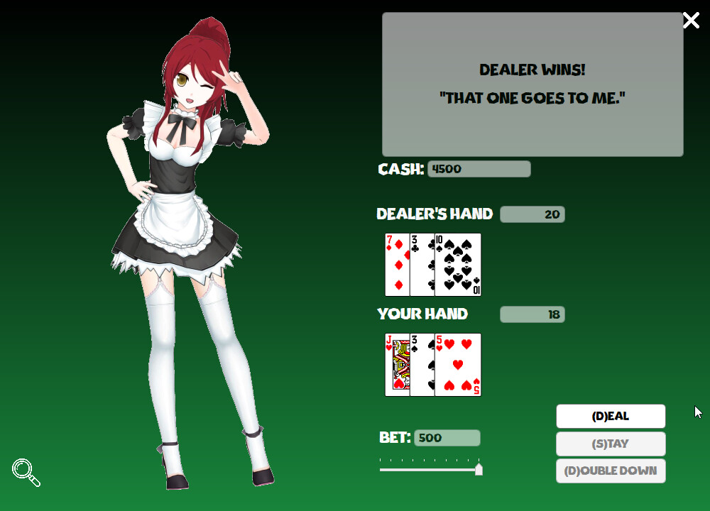 Sexy Blackjack screenshot #3