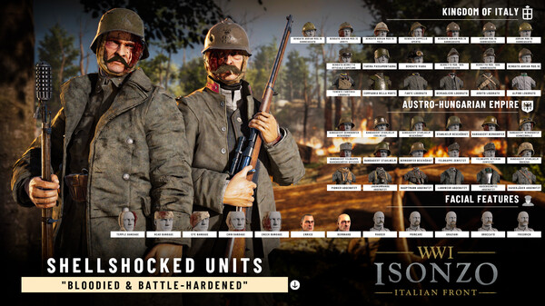 Isonzo - Shellshocked Units Pack